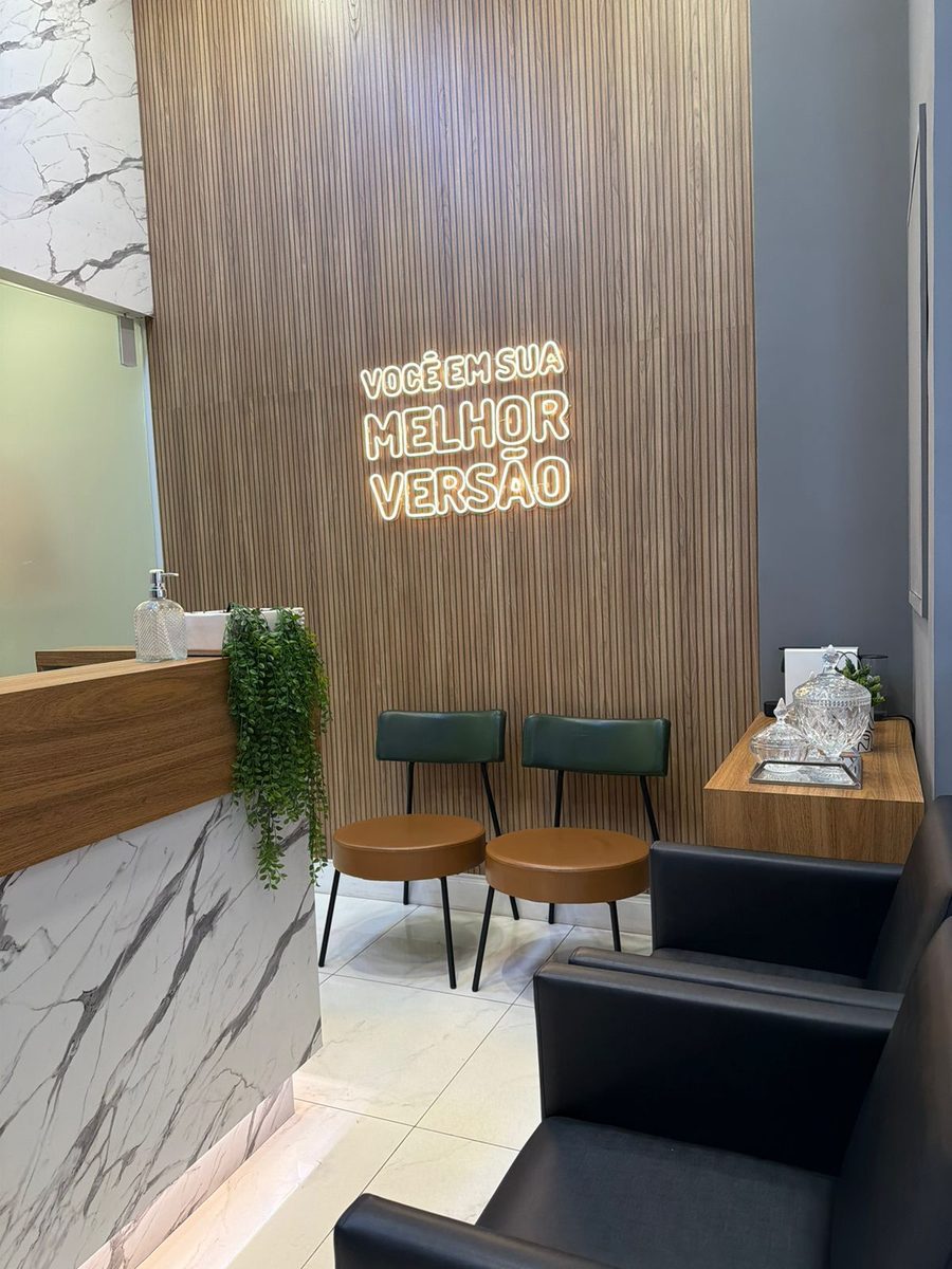 Recepção de uma unidade Marvelle com o letreiro Você em sua melhor versão
